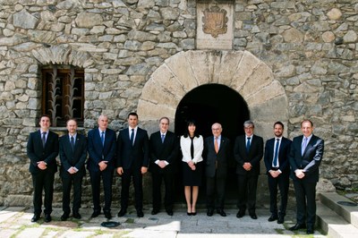 Visita de comiat del representant del copríncep francès, Sr. Thierry Lataste