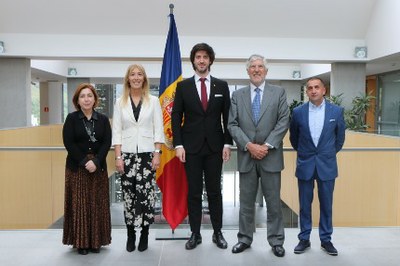 Visita de l’Ambaixador de Portugal a Andorra al Consell General