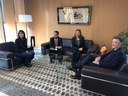 Visita de la vicepresidenta de la Internacional Socialista de Dones (ISD) Visita de la vicepresidenta de la Internacional Socialista de Dones (ISD)