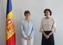 Visita de la Representant d'ACNUR a Espanya i Andorra, Sophie Muller.