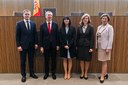 Visita del ministre d'Afers Exteriors de Letònia, Edgars Rinkevics Visita del ministre d'Afers Exteriors de Letònia, Edgars Rinkevics
