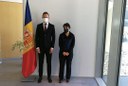 Visita del ministre d'Afers Exteriors d'Hongria, Péter Szijjártó Visita del ministre d'Afers Exteriors d'Hongria, Péter Szijjártó