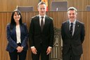 Visita del ministre d'Afers Exteriors i Comerç d'Hongria