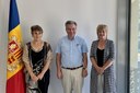 Visita del President de la Conferència de les OING del Consell d'Europa Visita del President de la Conferència de les OING del Consell d'Europa