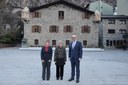 Visita del primer Ministre de Liechtenstein, Daniel Risch, al Consell General