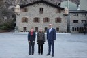 Visita del primer Ministre de Liechtenstein, Daniel Risch, al Consell General Visita del primer Ministre de Liechtenstein, Daniel Risch, al Consell General