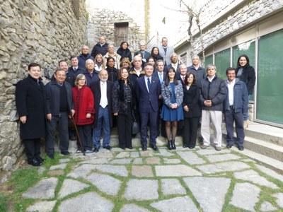 Visita dels assistents a la XVIII Cimera Judicial Iberoamericana