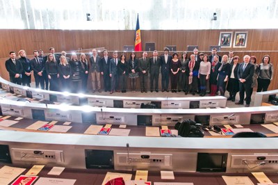 Visita dels participants al congrés del Grup EFTA
