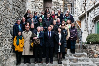 Visita dels participants en el Congrés Iberoamericà de Periodisme