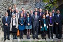 Visita dels representants del Consorci de la Comunitat de Treball dels Pirineus