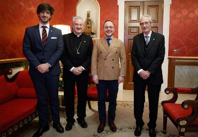Visita institucional al Copríncep episcopal