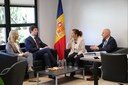 Visita institucional dels síndics generals a Escaldes-Engordany