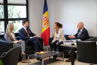 Reunió entre els síndics generals i els cònsols d'Escaldes-Engordany.