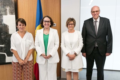 Visita oficial de la secretària general Iberoamericana, Sra. Rebeca Grynspan