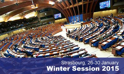 Sessió plenària de l’Assemblea Parlamentària del Consell d’Europa (APCE).