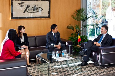 Ambaixador del Japó, 17-10-2014