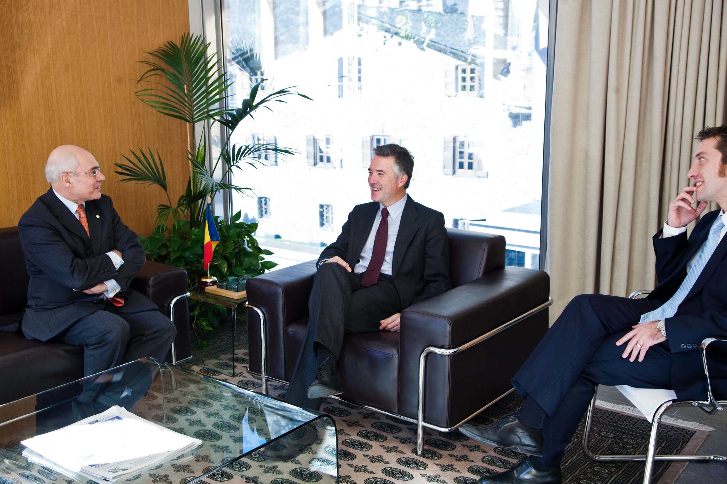 Visita del representant del copríncep francès, Thierry Lataste