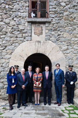 Visita Oficial de la Sra. Rebeca Grynspan,  Secretària General iberoamericana  3 de novembre del 2014