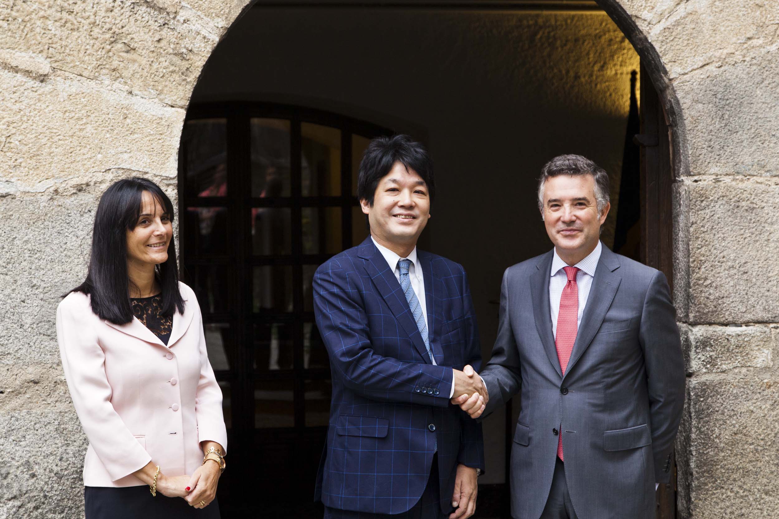 Visita del vice-ministre d'Afers Exteriors del Japó, Kentaro Sonoura