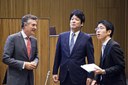 Visita del vice-ministre d'Afers Exteriors del Japó, Kentaro Sonoura