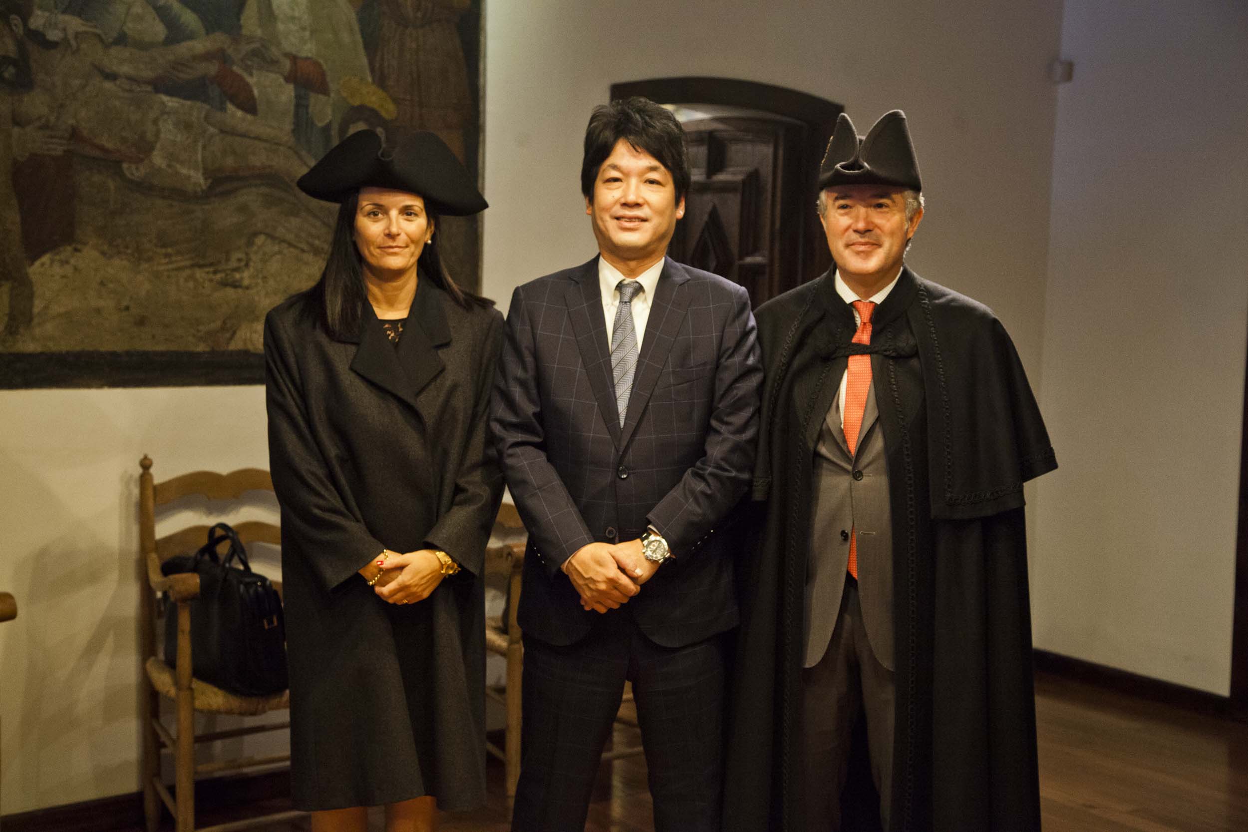 Visita del vice-ministre d'Afers Exteriors del Japó, Kentaro Sonoura